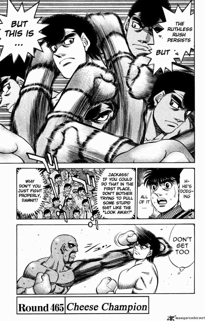Hajime no Ippo: Fighting Spirit, Chapter 465 image 01
